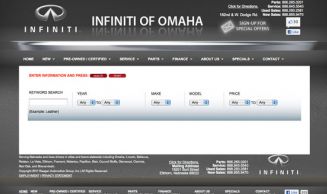 Infiniti of Omaha Auto Search