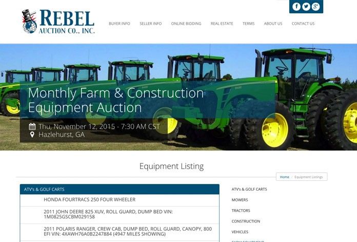 Rebel Auction Company - 2