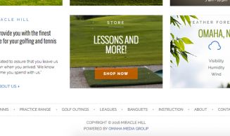 Miracle Hill Golf + Tennis Center - e-Commerce Store